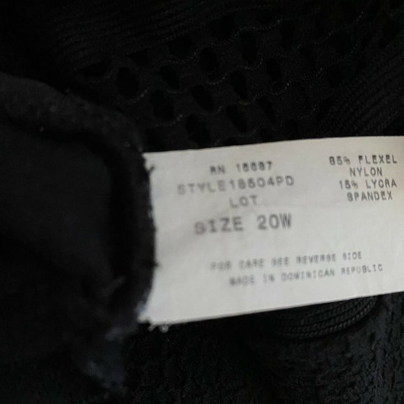 Catalina One Piece Swimsuit  Black Vtg 90s - Picture 10 of 11